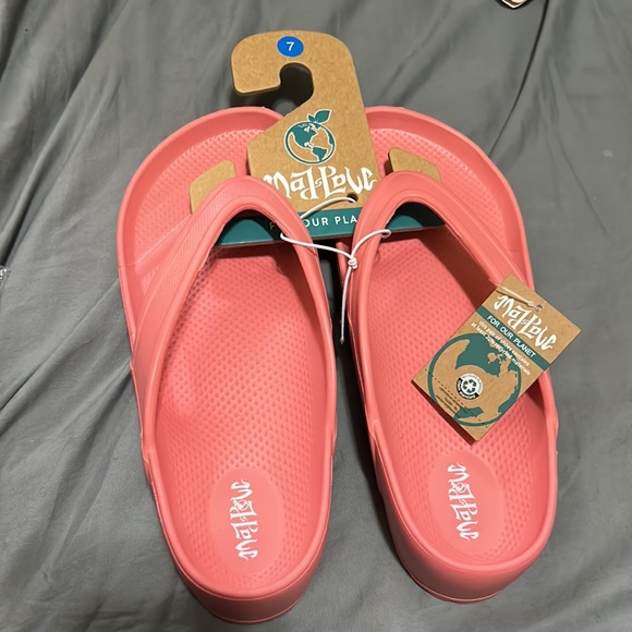 Women’s flip flops Sammy pink NWT - Picture 4 of 7